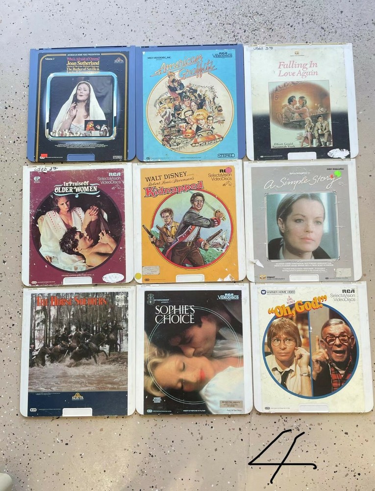 CED Selectavision VideoDisc 11/2 added