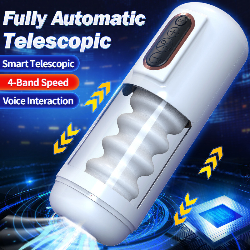 Automatic Male Masturbator Cup Thrusting & Sucking Vibrating Heating Lubricants