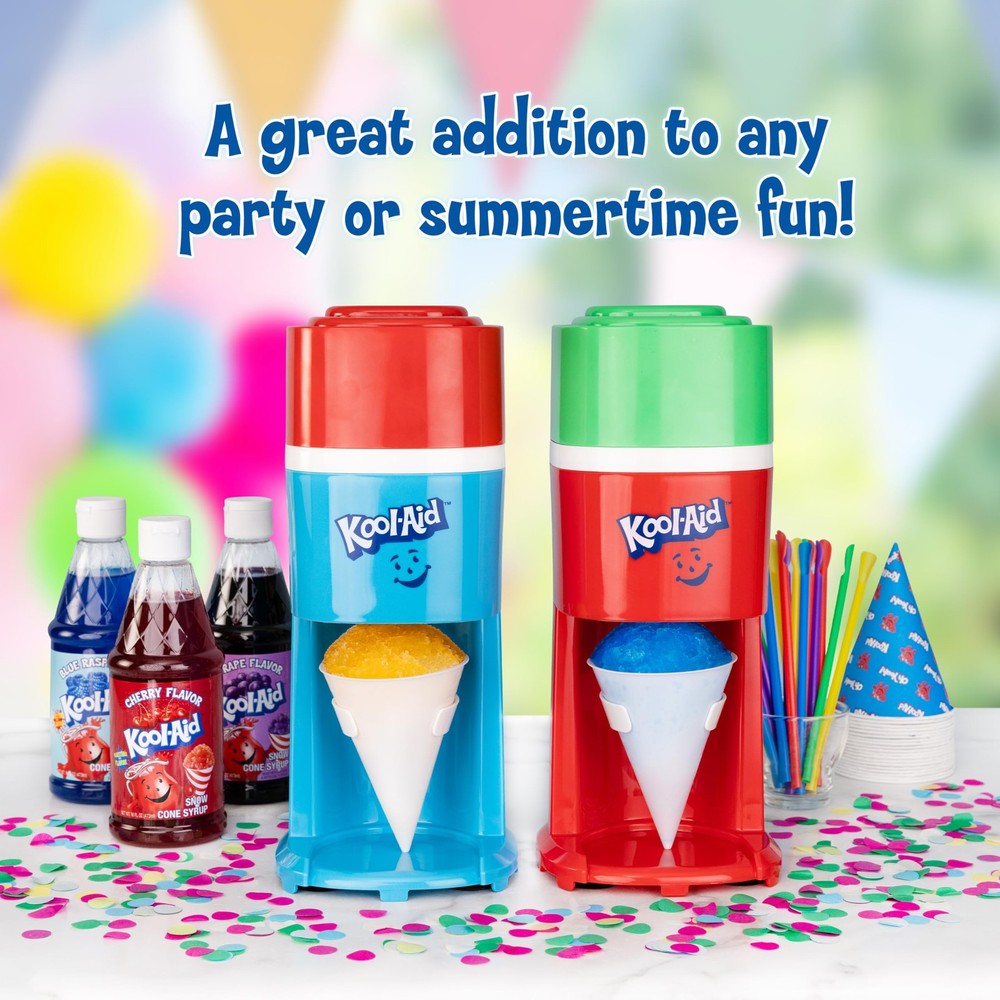 Kool-Aid Snow Cone Maker - Strawberry Red