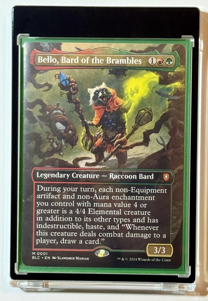 MTG - Bloomburrow Commander Deck - Animated Army - + Extras