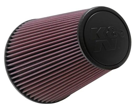 High-Flow Original Lifetime Universal Clamp-On Air Filter: High Performance,