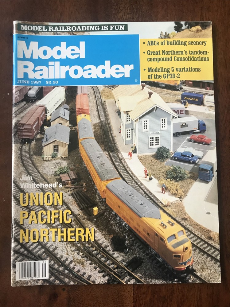 Model Railroader Train Magazines 1987 Complete Year 12 Issues Hobby Layouts GUC