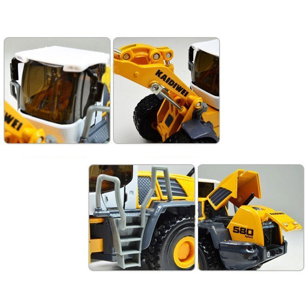 8.3" Loader Tractor Bulldozer Construction Vehicle Diecast Engineering Toys