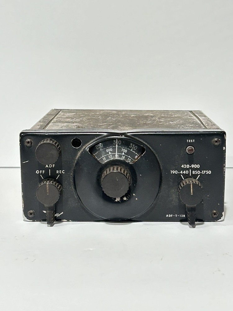 BENDIX CORP ADF-T-12B RECEIVER MODEL 201 (A1) Untested