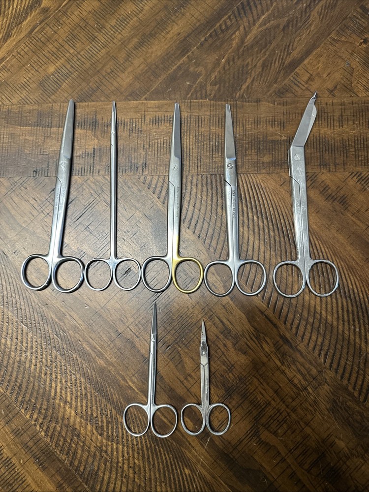 7 Vintage Scissors Lot