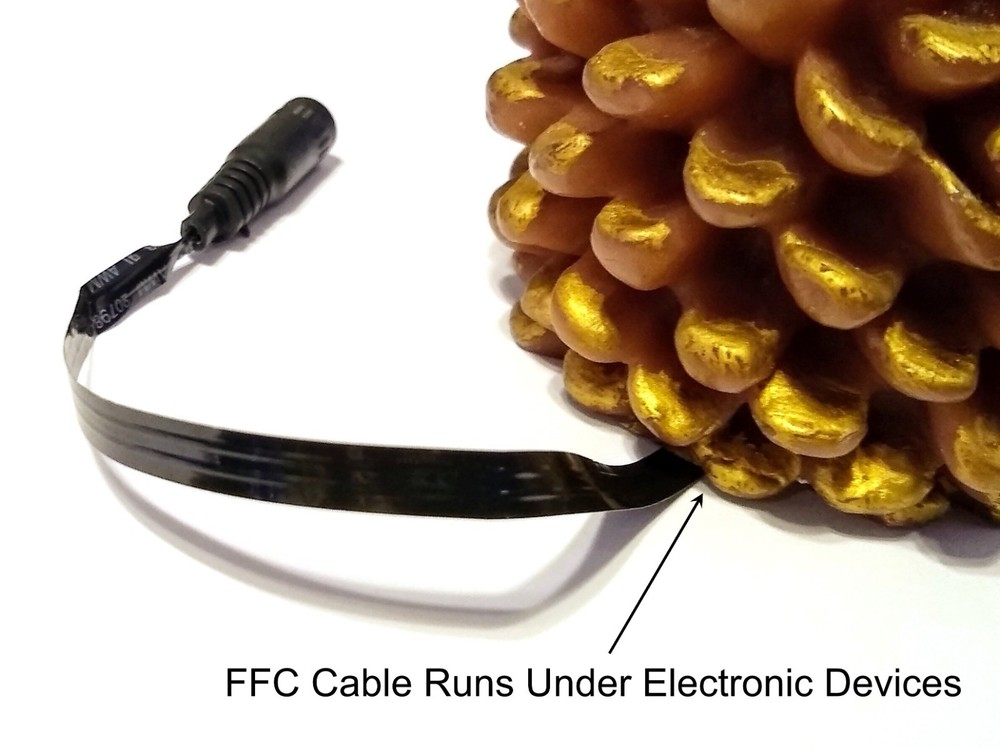 2 x AA Battery Replacement Eliminator Kit for Electronic Devices
