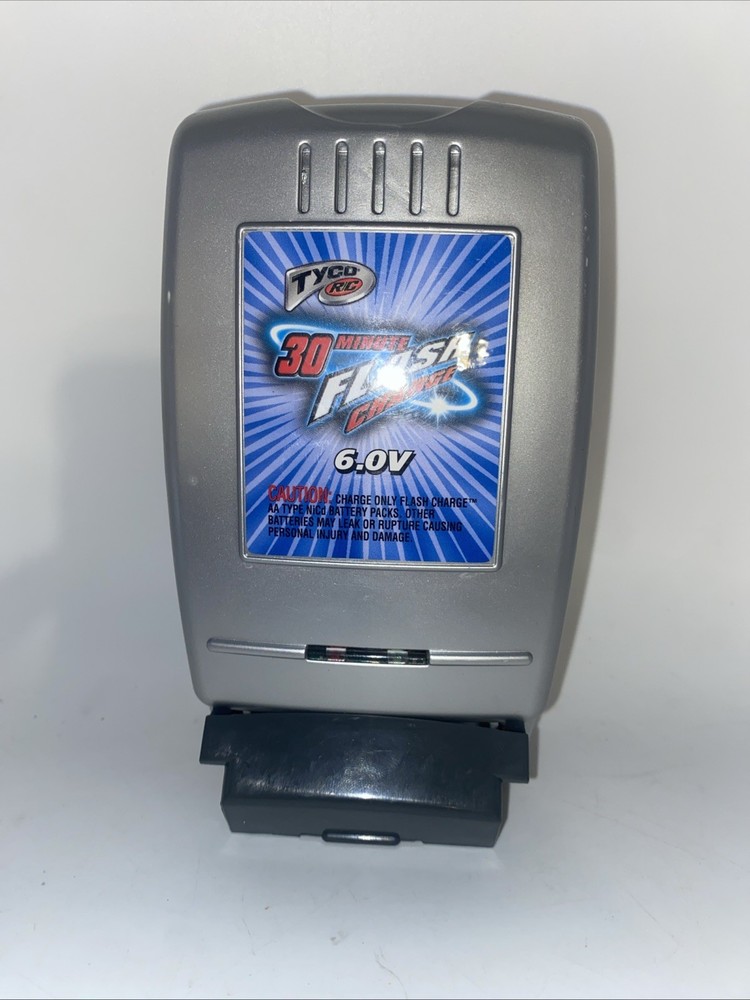 Tyco R/C 30 Minute Flash Charge 6.0V tested,