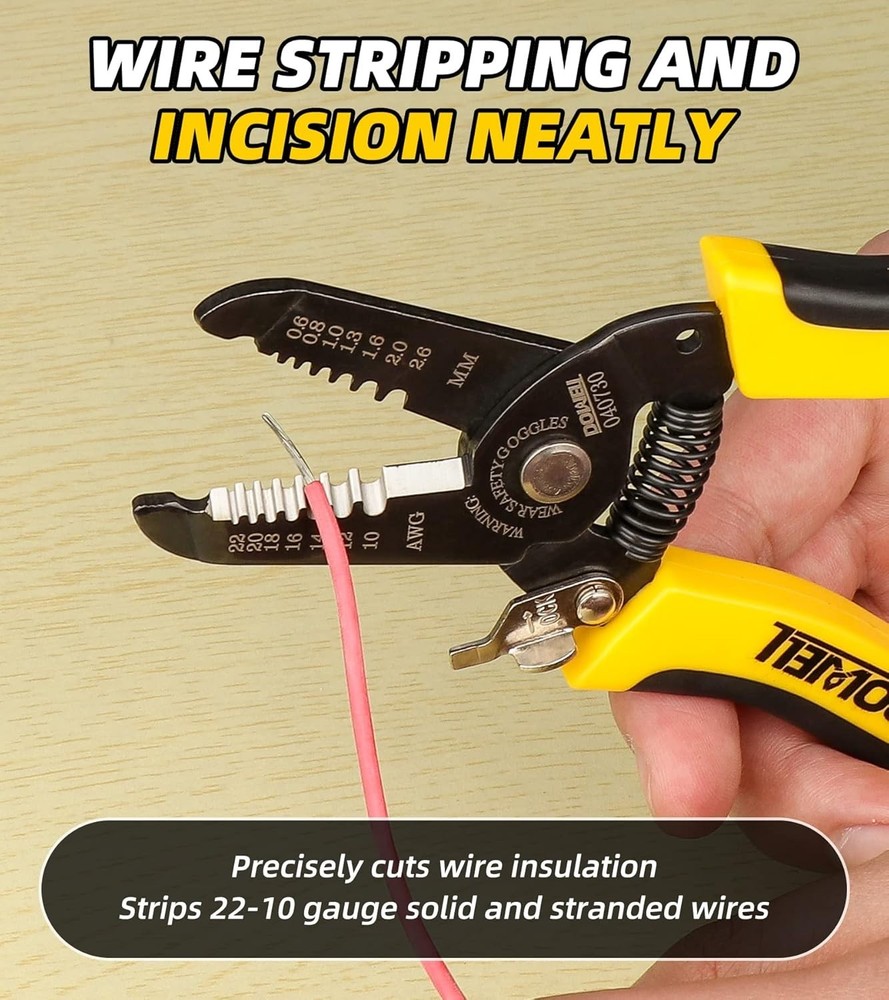Versatile Wire Stripping Tool – Ideal for Electronics and DIY Projects