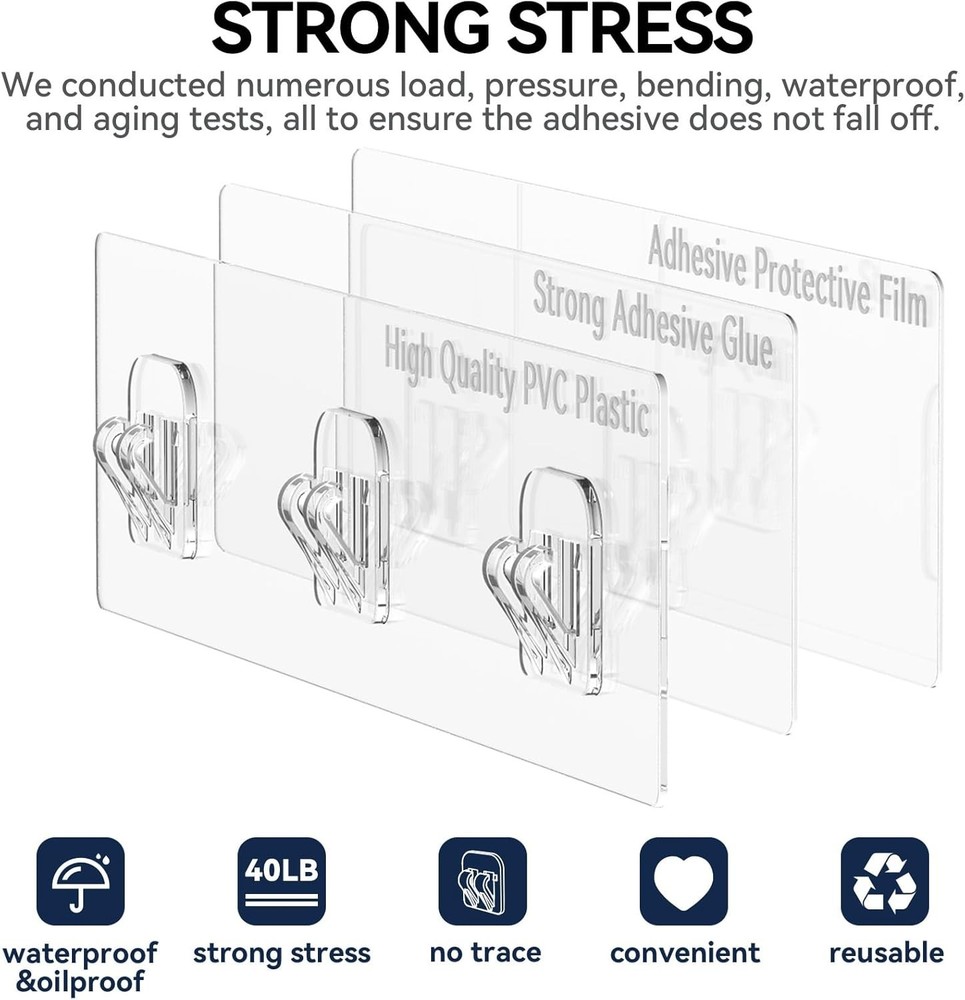 Shower Caddy Organizer, No Drilling Needed