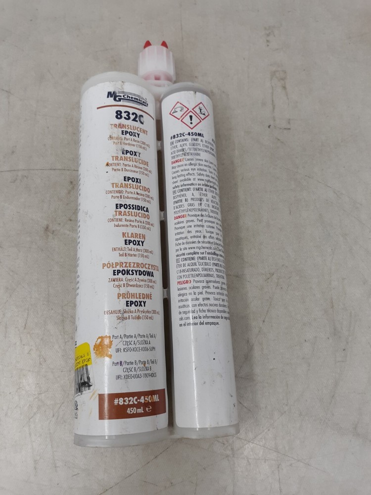 MG Chemicals Translucent Epoxy Encapsulating & Potting Compound, 450 mL 832C