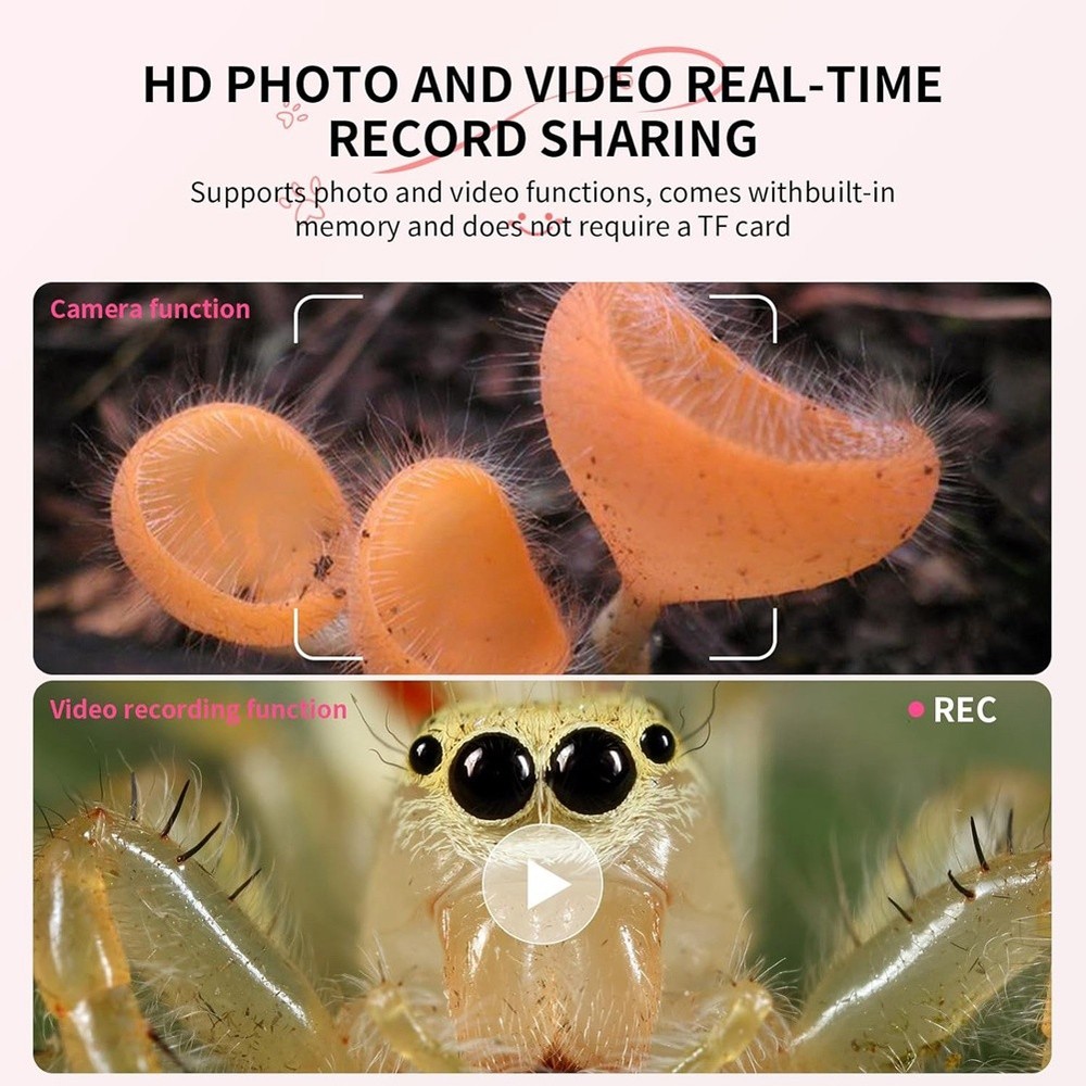 Microscope for Kids - Portable Handheld Magnifying Glass Digital Microscope9887