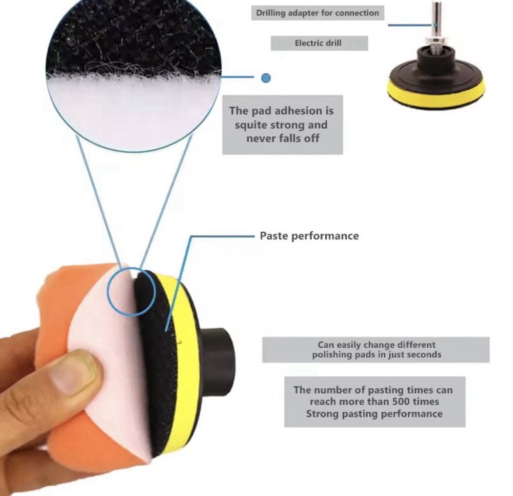 6 piece car polish kit