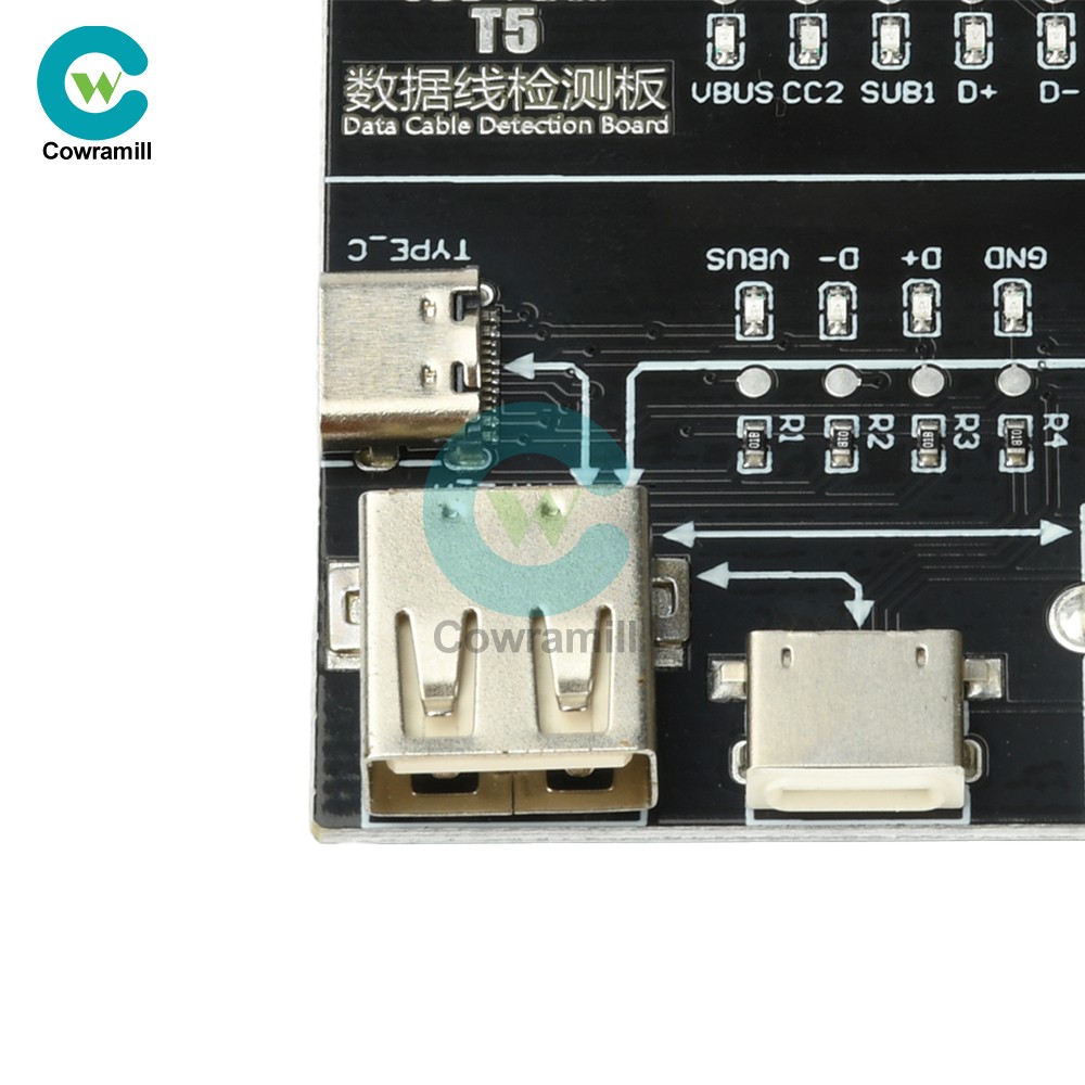 T5 Multifunctional Interface Cable Detection Module Data Cable abnormal testing