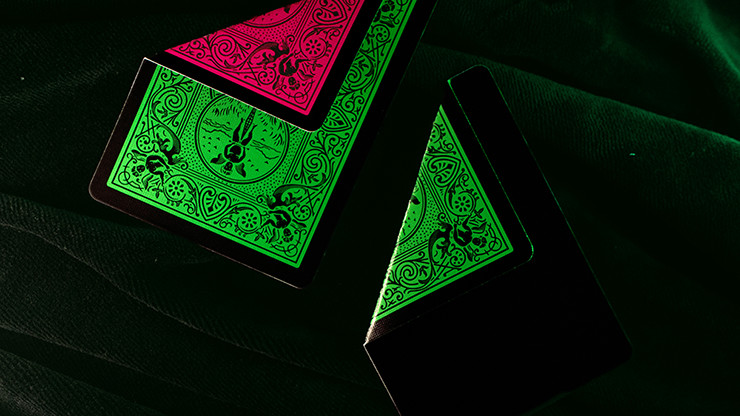 Bicycle Reverse (Green) Playing Cards Rider Back Deck NEW SEALED