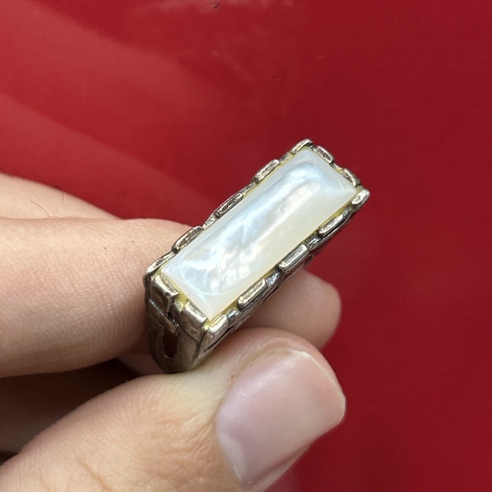 Vintage 925 Solid Sterling Silver Gemstone Ring