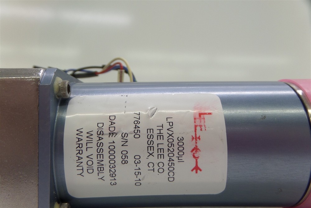 Lee LPVX0520450CD Variable Volume Dispense Pump