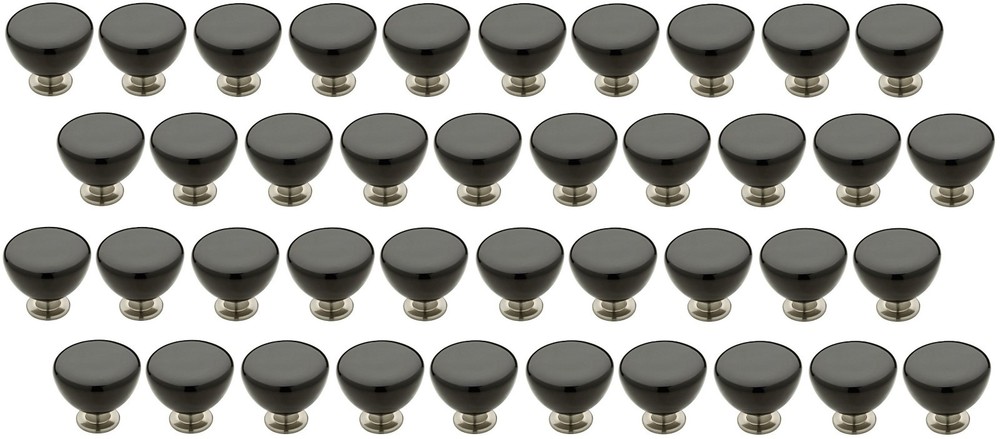 48 Threshold Jessina Knobs Black Ceramic No. 00010401223 (No Package)
