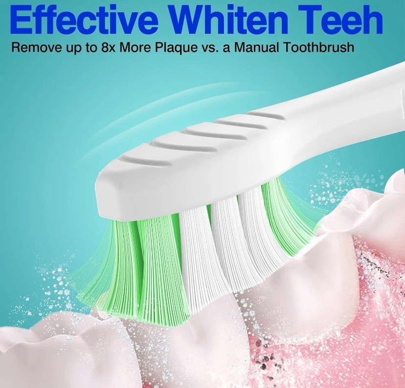 9 PCS Osctor fit Sonicare Replacement Toothbrush Comptable With philips FG