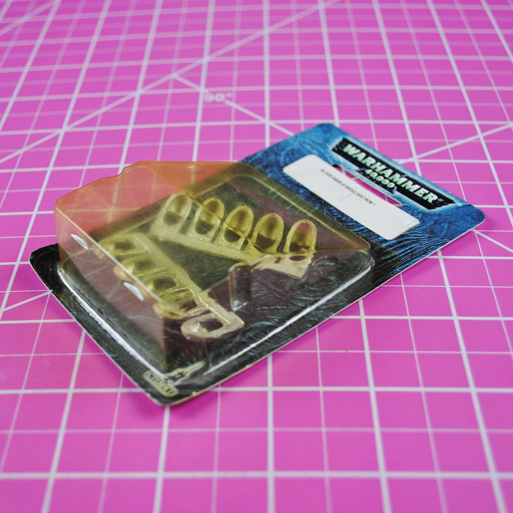 Warhammer 40K Ravenwing Shoulder Pads (2 Packs!) Metal - OOP - Dark Angels BITS