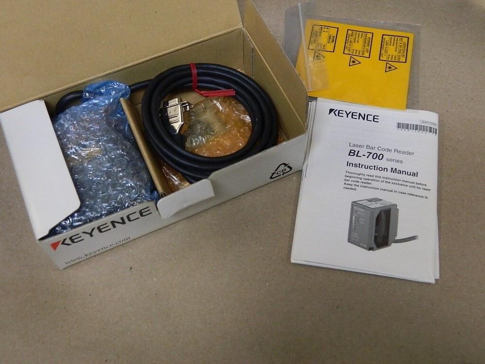 KEYENCE CORP BL-741  BL741  Long-distance Laser Barcode Reader  NEW IN BOX