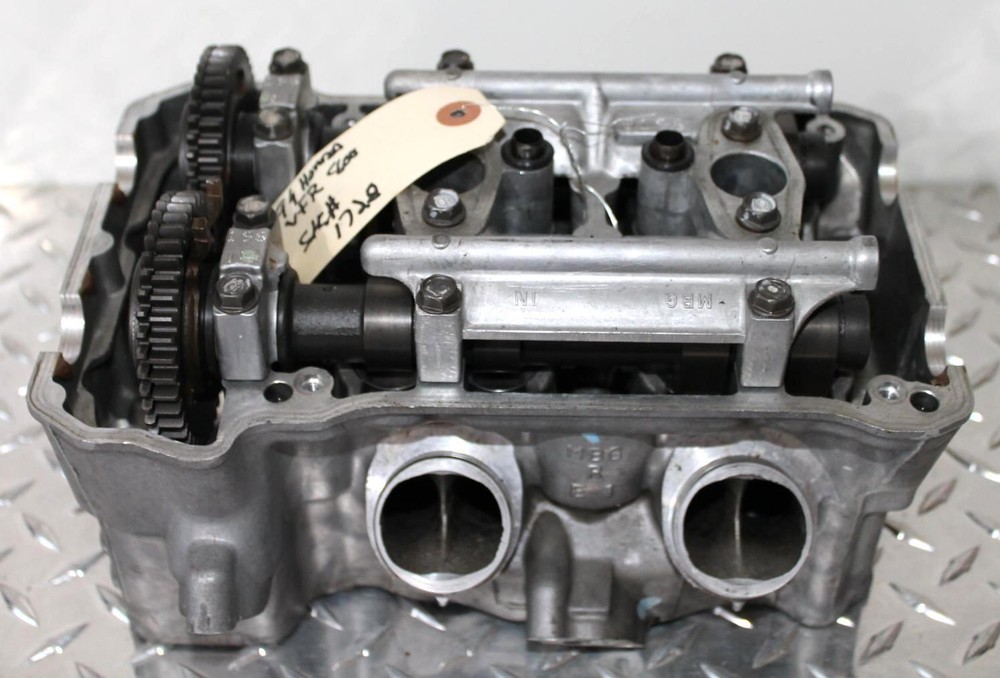 1999 HONDA INTERCEPTOR 800 ENGINE TOP END REAR CYLINDER HEAD