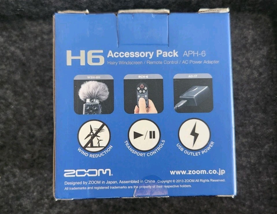 Zoom APH-6 Accessory Pack for H6 Digital Recorder