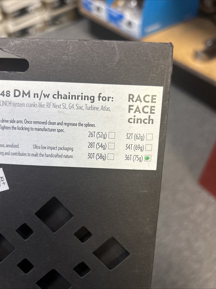 absoluteBlack ‎ Oval Boost 148 N/w Chainring 36t