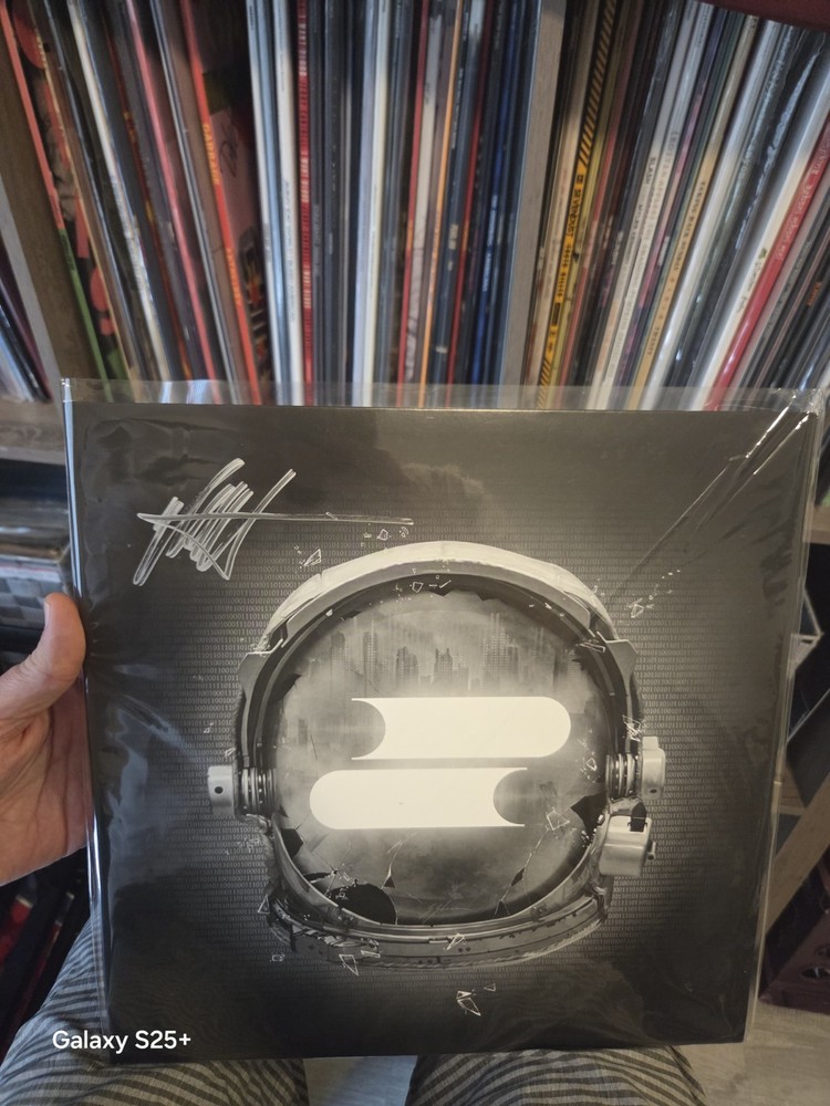 NIN Filter Richard Patrick Signed The Algorithm Vinyl!!! Silver Ink. Nice Sig