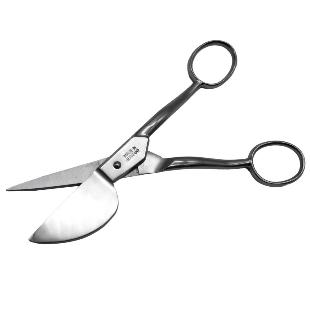 C.S. Osborne 6" Applique Duckbill Blade Scissors with Offset Handle - Germany