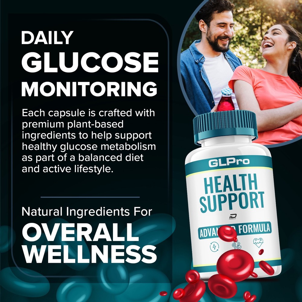 (2 Pack) GLPro Capsules – GL Pro Natural Blend Advanced Formula Glycogen Support