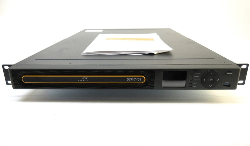 ARRIS DSR-7401 Commercial Integrated Satellite Receiver High Density Transcoder