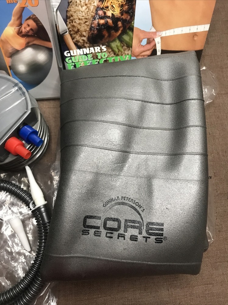 New Incomplete Gunnar's Core Secrets Professional Grade Core Stability Ball