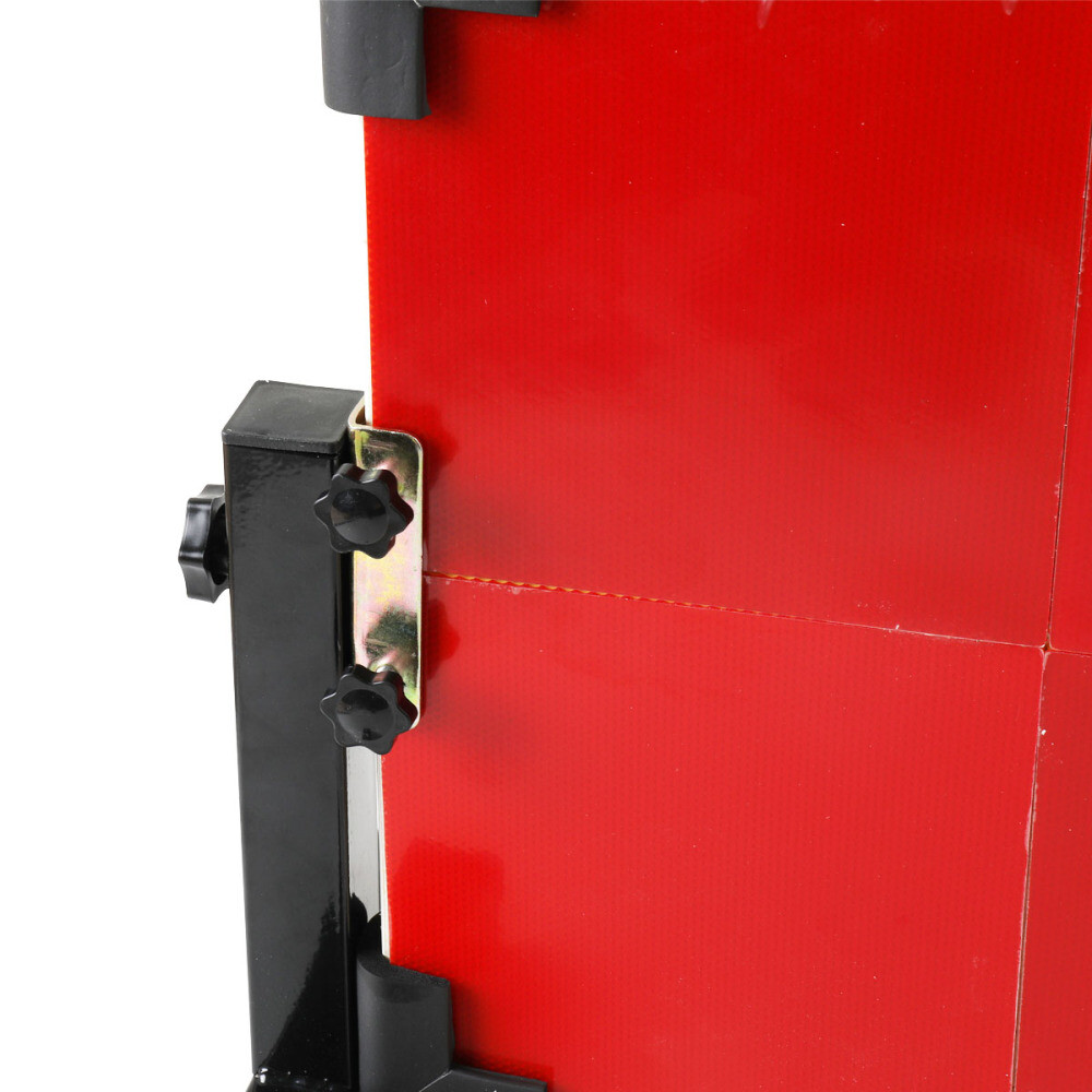 Table Tennis Training Adjustable Angle Table Tennis Boomerang Board Pro Red