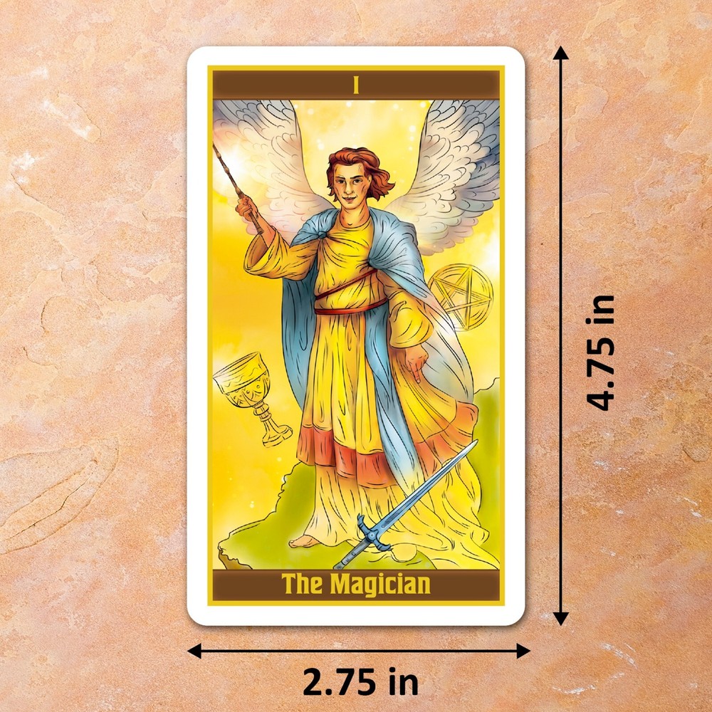Angels Tarot Cards Deck With Guidebook by Da Brigh