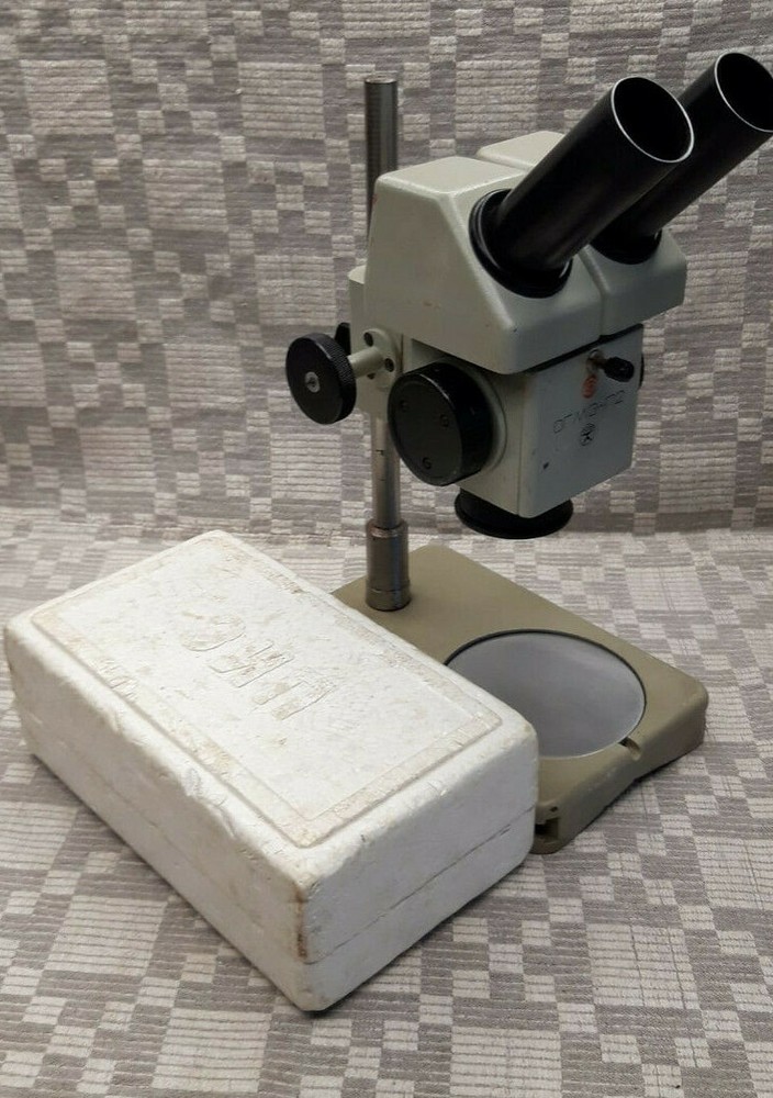 Microscope OGME P2 on a universal bracket USSR