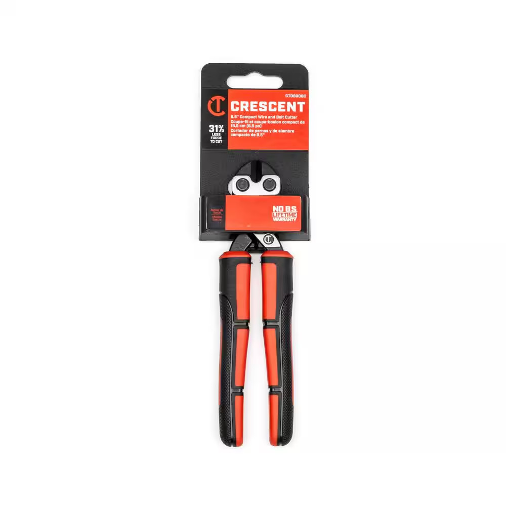 6.5 In. Compact Wire and Bolt Cutter