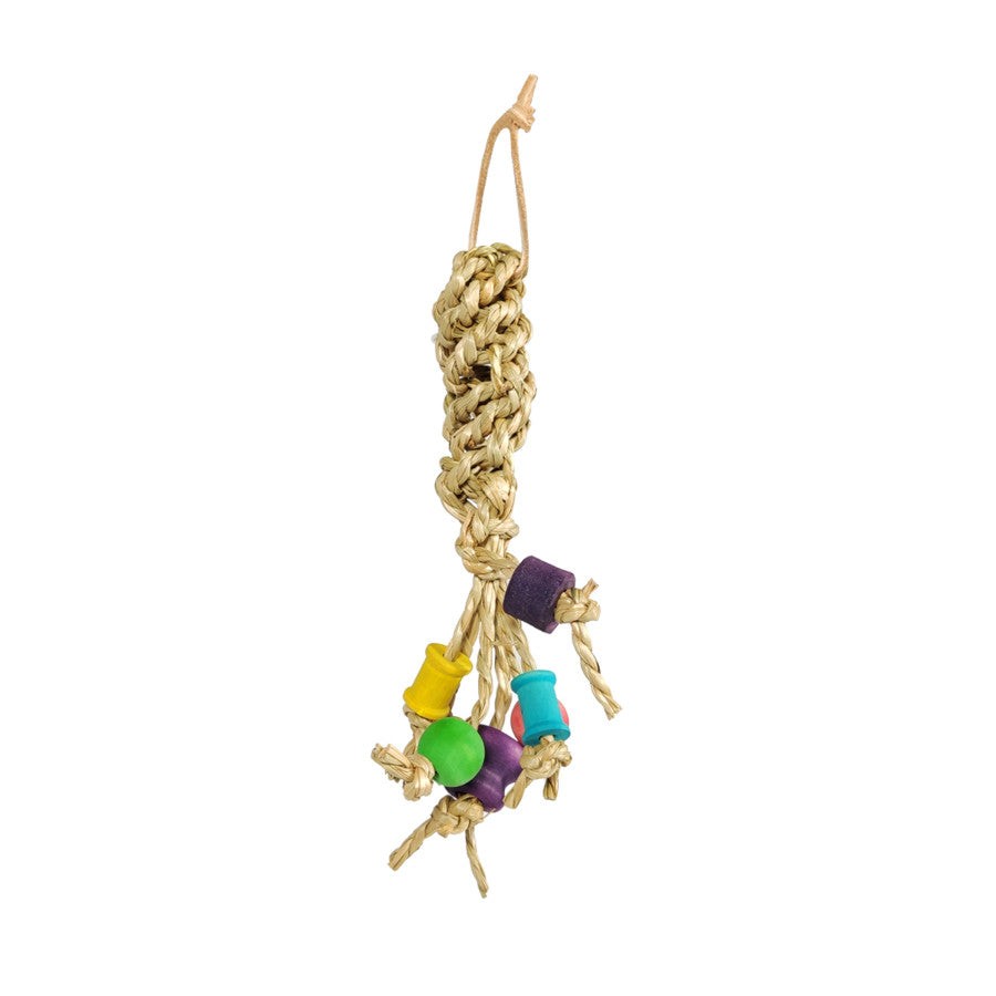 A&E Cages Nibbles Knobs & Rope Small Animal Chew Toy