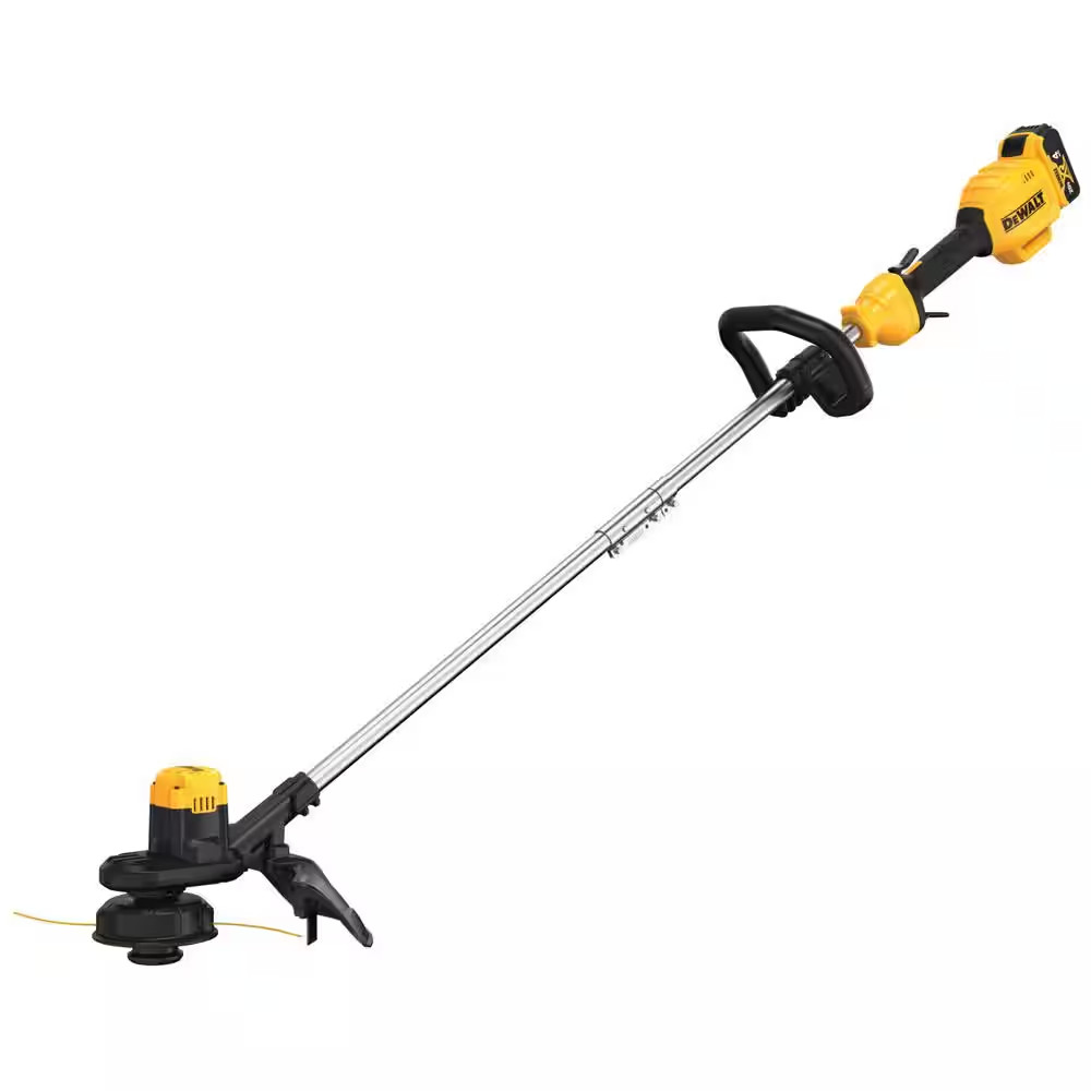 20V MAX Cordless Battery Powered String Trimmer Kit with (1) 4Ah Battery, Charge