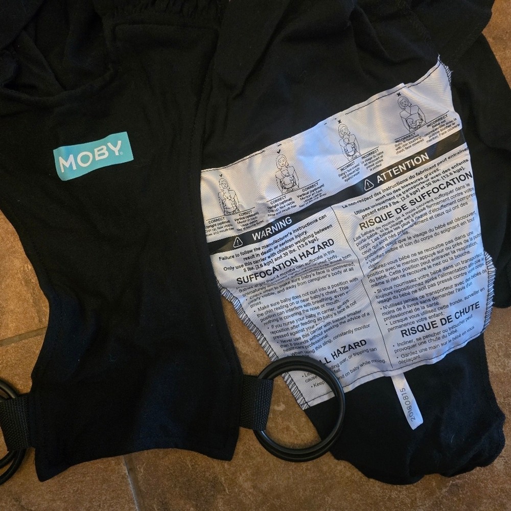 Black | MOBY | Classic Wrap Carrier