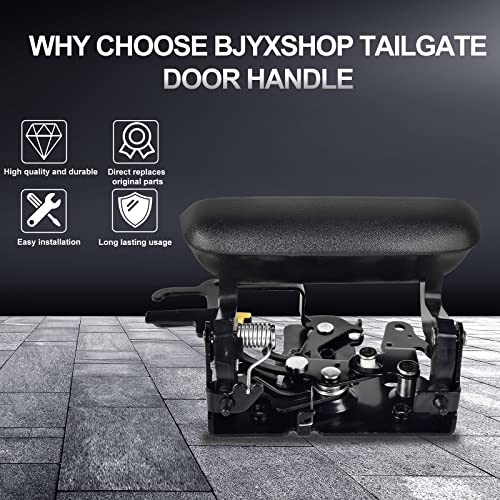 Tailgate Door Handle Replacement for 2002-2006 Chevy Black Tailgate Handle