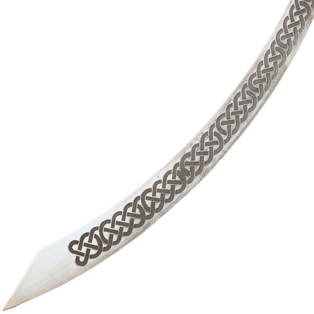 Belly Dance Scimitar Celtic Etched Blade Sword 36"