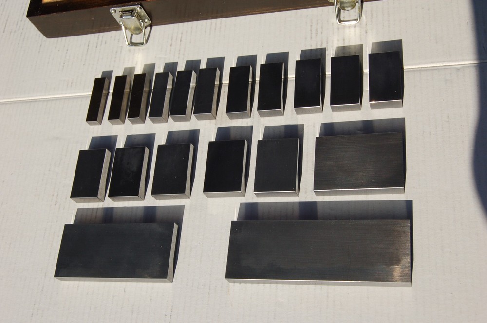 HDT 81 piece carbide gage block set