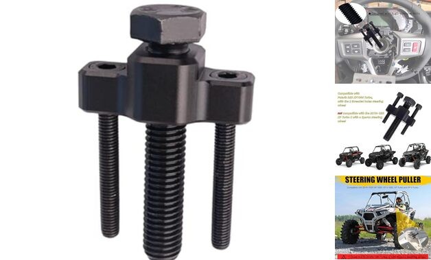 UTV Steering Wheel Removal Tool,UTV Steering Wheel Puller Tool Kit Compatible