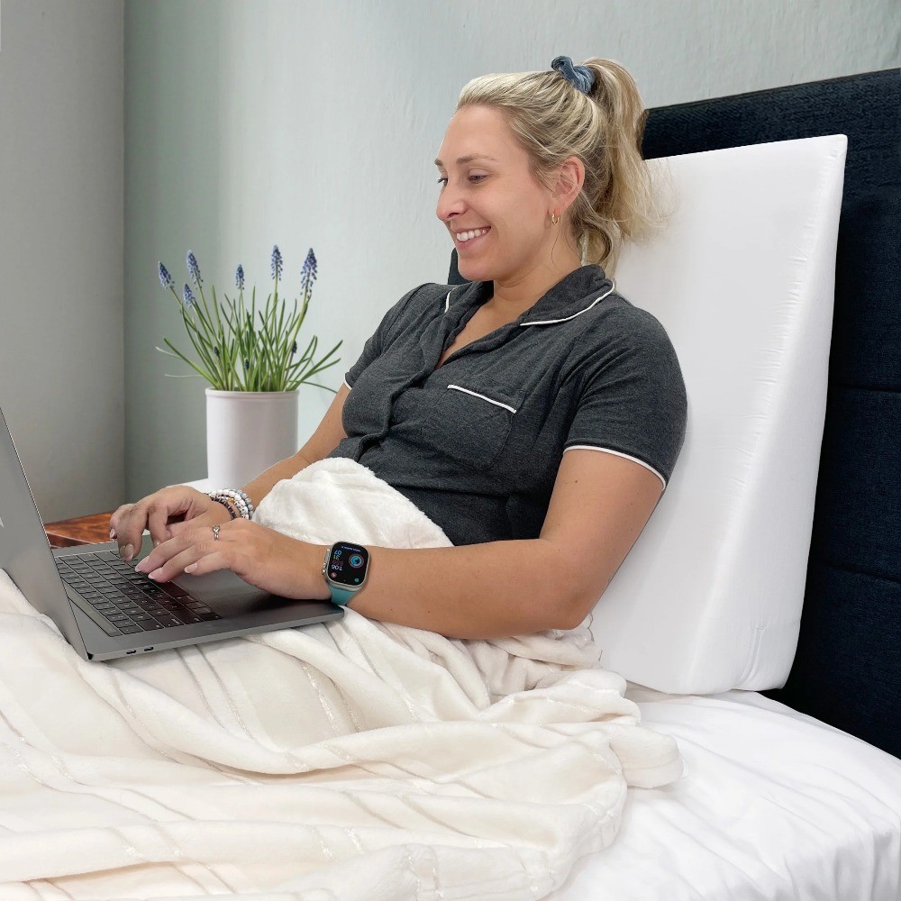 Foam Wedge Pillow for Sleeping Bed Lounge Reading Comfort Support