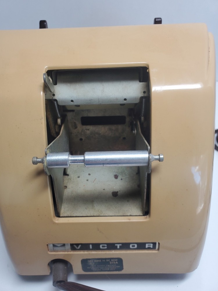 Victor 78254 10 Key Adding Machine POWERS ON and WORKS, NOT FULLY TESTED