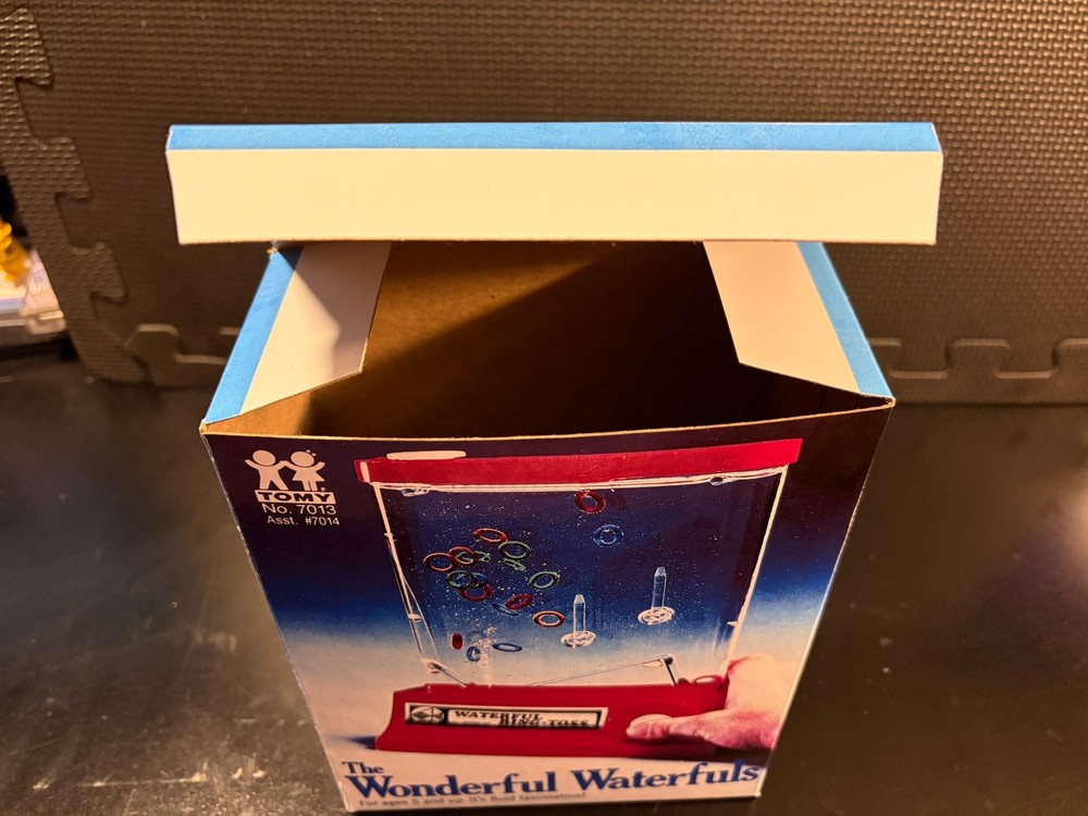 Tomy Wonderful Waterful Ring Toss - Empty custom designed display box