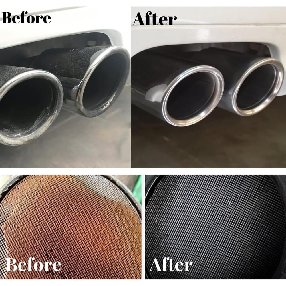 Catalytic Converter Cleaner Engine & Exhaust System Fuel Additive 3 PCS