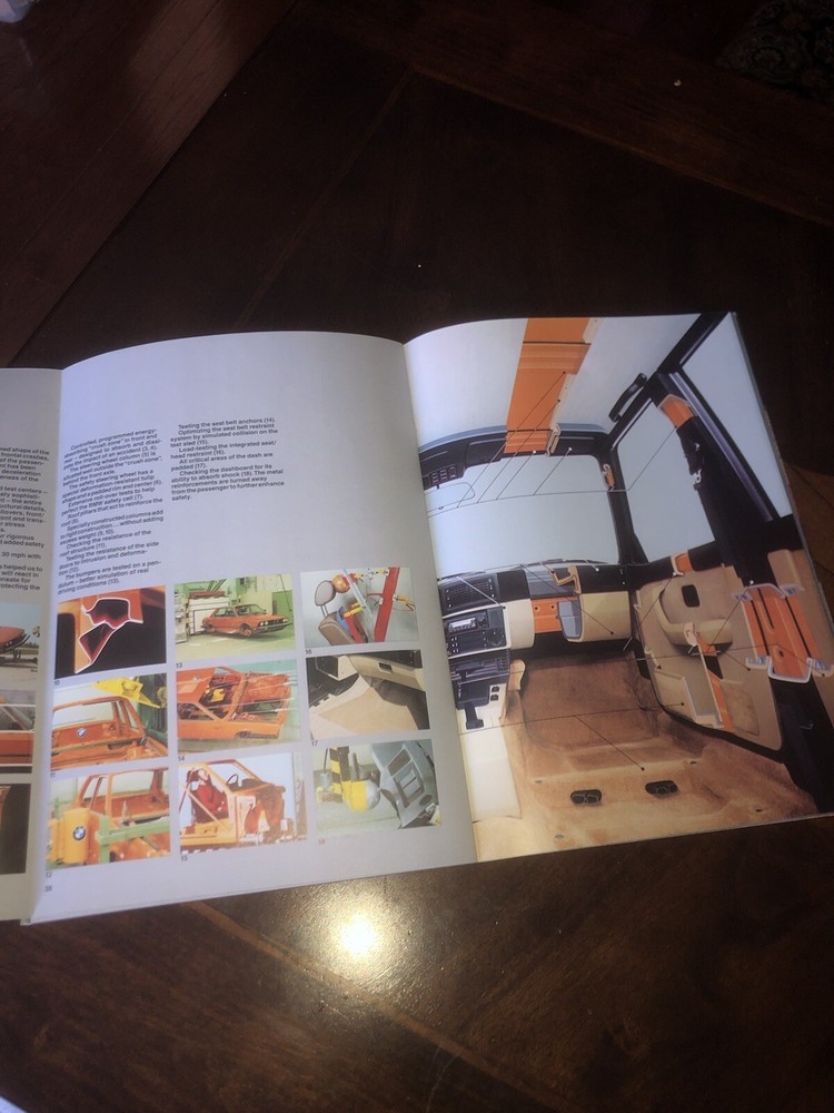 1981 BMW 528E CAR BROCHURE