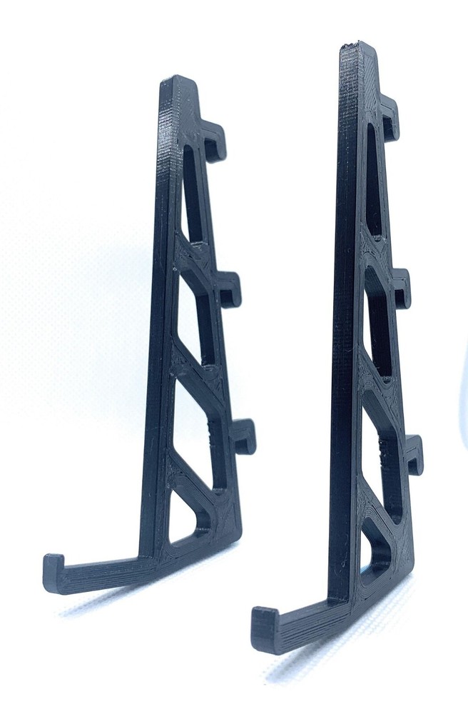2x IKEA 25mm SKADIS PEGBOARD ACCESSORY LARGE Keyboard Mount Display ******