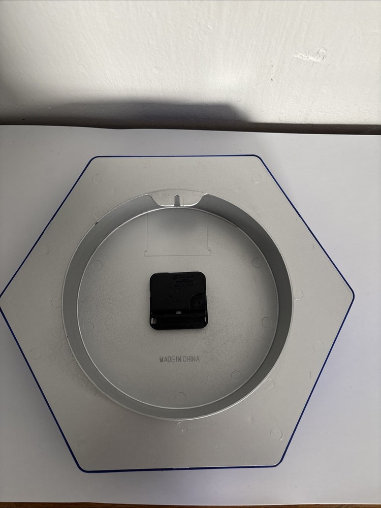 1990s Kobalt Tools Blue Wall Clock TESTED AND WORKING